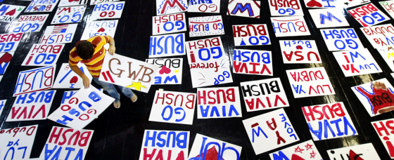 Republican Volunteers Prepare For Convention