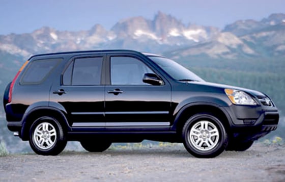 Several 2003 and 2004 Honda CR-V SUVs have caught fire soon after their first scheduled oil changes. The NHTSA found the cases were the fault of dealerships or others who improperly installed oil filters.