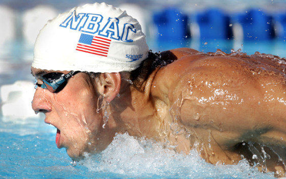 MICHAEL PHELPS BREAKS RECORD AT US OLYMPIC SWIMMING TRIALS