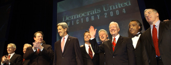 KERRY CLARK LIEBERMAN GORE EDWARDS CLINTON CARTER SHARPTON DEAN