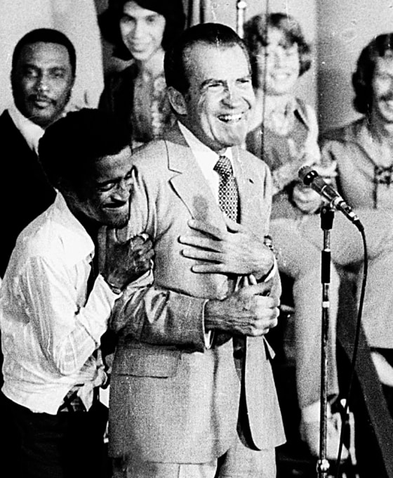 SAMMY DAVIS RICHARD NIXON