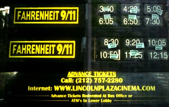 Farenheit 9/11 Opens 2 Days Early in New York