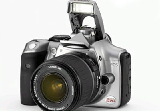Forbes.com ranks the Canon EOS Digital Rebel the best for an "accessible professional."