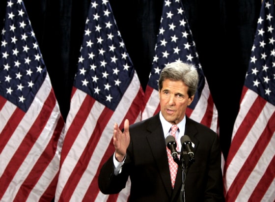 Democratic presidential candidate Senator Kerry comments on release of 9/11 Commission report