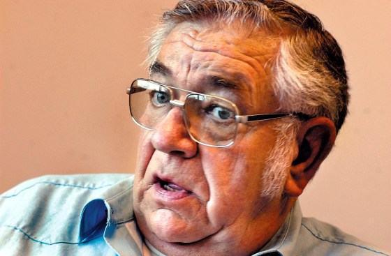 Swift Boat crew member Robert Lambert, at his Eagle Point, Ore., home Wednesday, says he is no supporter of John Kerry, but backs up Kerry's version of the now-disputed events that led to Bronze Stars for both men in Vietnam.