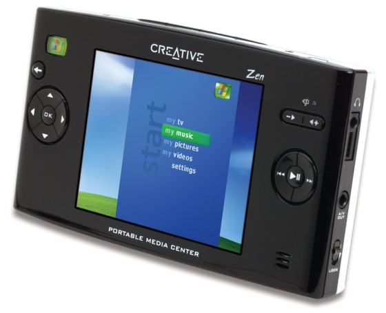 Creative's Zen is the first Portable Media Center to hit the market.