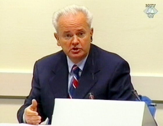 Moving to end repeated trial delays, the U.N. war crimes tribunal ruled Thursday it will impose a defense lawyer on Slobodan Milosevic, pictured here in court, whose doctors say his heart condition could become life threatening if he continues to represent himself.