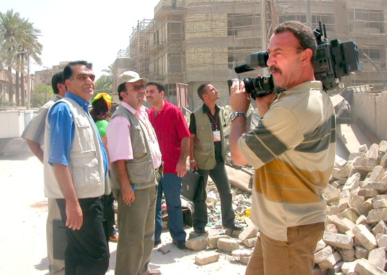 "Labor and Materials," a popular new reality show, airs weekly in Iraq on Al Sharquiya TV, a new independent channel.