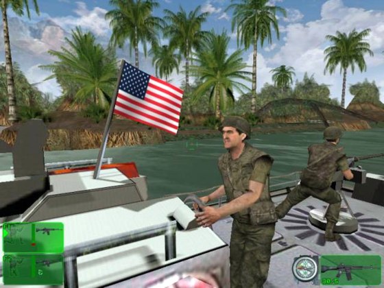 Available for download from as a free seven-day trial, the game will put players in the combat boots of a 25-year-old Lt. Kerry on Feb. 28, 1969