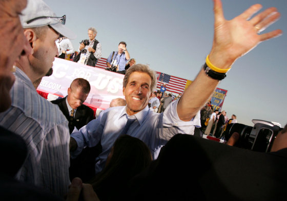 Kerry Campaign Heads West