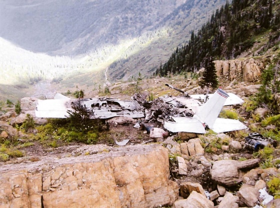 Three&nbsp;people died but two survived when this single-engine plane crashed in Montana's Great Bear Wilderness.