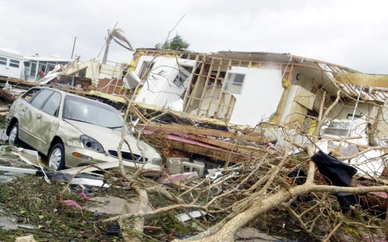 Hurricane Jeanne Strikes Florida Coast