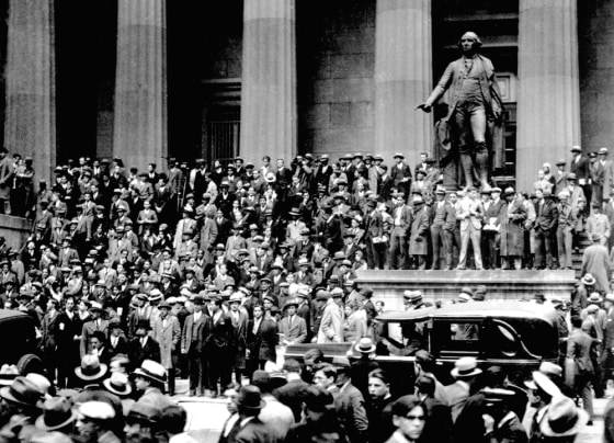 CROWDS STOCK MARKET CRASH