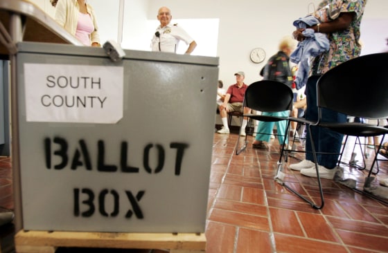 Floridians Go To The Polls For Early Voting