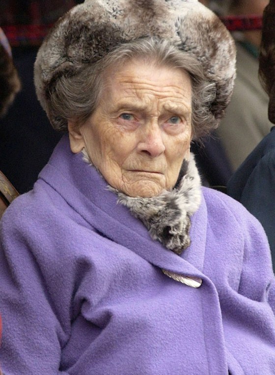 File photo of Britains Princess Alice the Duchess of Gloucester
