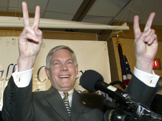 Congressman Pete Sessions celebrates after victory for US congressional house seat in Texas