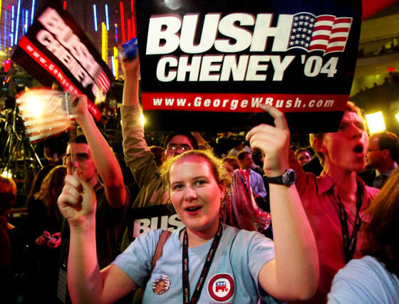 President Bush Campaigns As Voters Head To Polls