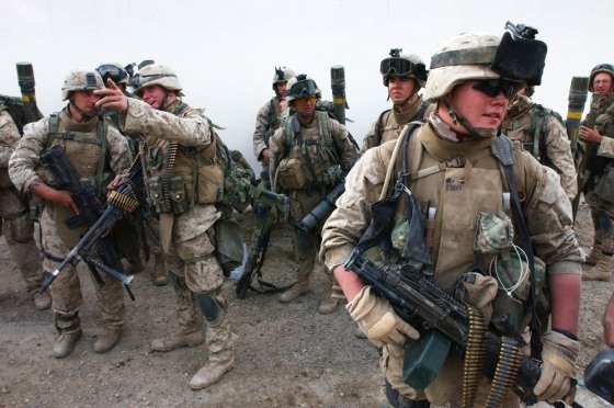 U.S Marines Begin Ground Offensive On Fallujah