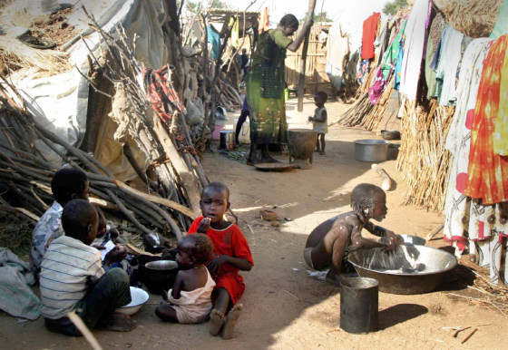 Tensions have risen at the Hasahisa refugee camp outside Zalengie, Sudan, since African rebels took what have been said were Arab hostages from a passenger bus. The kidnapping has sparked retaliation by militiamen armed by the Sudanese government.