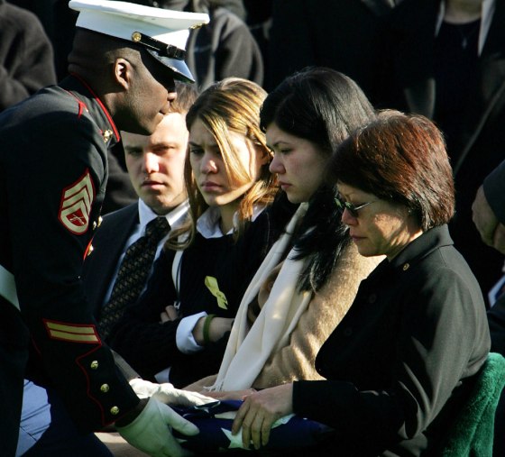Soldier Killed In Iraq Laid To Rest At Arlington National Cemetery