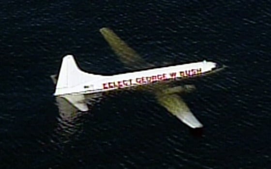 A Convair CV-340 cargo plane ditched in a Florida lake Saturday after experiencing engine trouble.