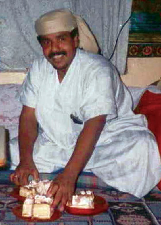 Salim Ahmed Hamdan, who for a time worked as Osama bin Laden's driver, is seen in an undated photo. 