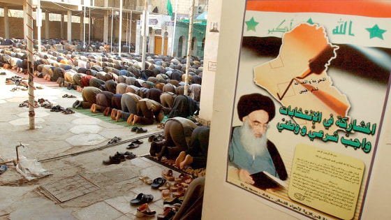 Iraqis Attend Friday Prayers Amidst Election Preparations
