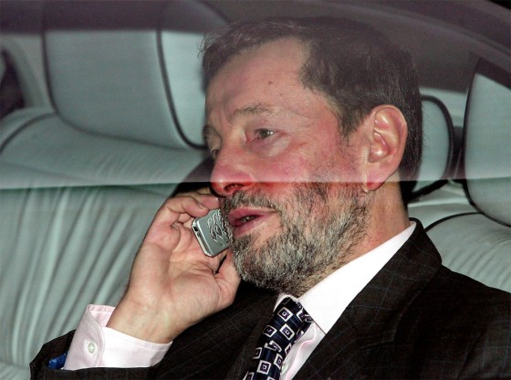 Britains Home Secretary Blunkett arrives at House of Commons for Prime Ministers Questions in London