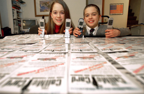 With $14 from their piggy banks,&nbsp;this brother and sister&nbsp;started Cell Phones For Soldiers which provides prepaid calling cards for American soldiers.