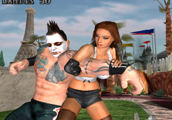 "Backyard Wrestling 2: There Goes the Neighborhood" is more approachable for novices but it lacks the visual appeal of "WWE: SmackDown! Vs. Raw."