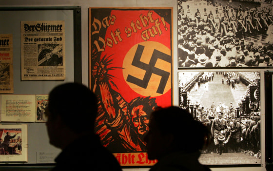 Jewish couple visit the Holocaust museum in Jerusalem