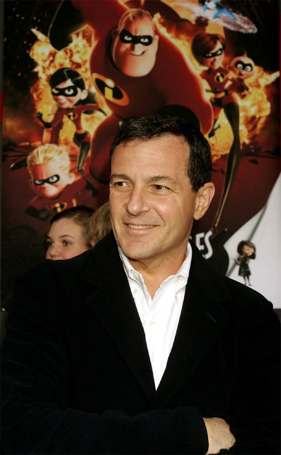Disney executive Robert Iger at the premiere of the new film \"The Incredibles\" in Hollywood
