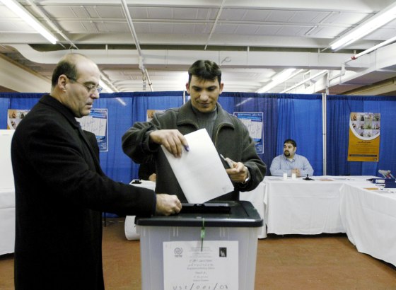 Iraqis Head To Polls in Maryland