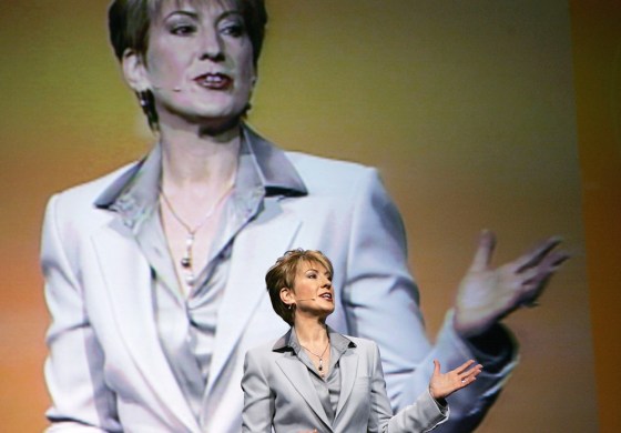 FILE PHOTO - Hewlett-Packard CEO Carly Fiorina Steps Down