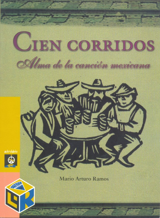 This is the cover of the book "100 Corridos: The Heart of Mexican Song," which glorifies drug traffickers.