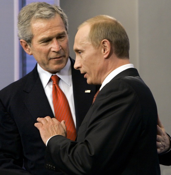 BUSH PUTIN