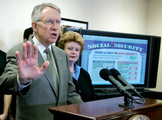 Senate Democrats Discuss Social Security Privatization
