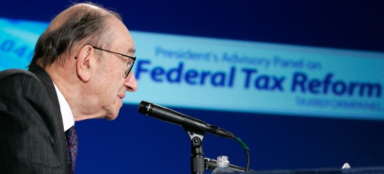 Fed Chairman Alan Greenspan Discusses Proposed Changes To U.S. Tax Code