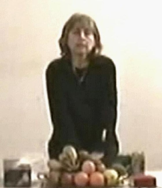 This TV grab footage taken 04 March 2005