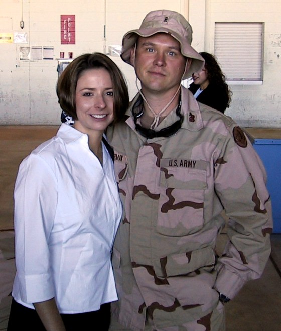 Herman and her husband, Chief Warrant Officer 3 Mark A. Herman, a pilot in Pegasus Troop, 4th Squadon 3rd ACR.