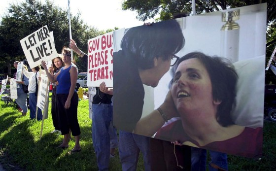 FILES USA FLORIDA RIGHT TO DIE CASE SCHIAVO