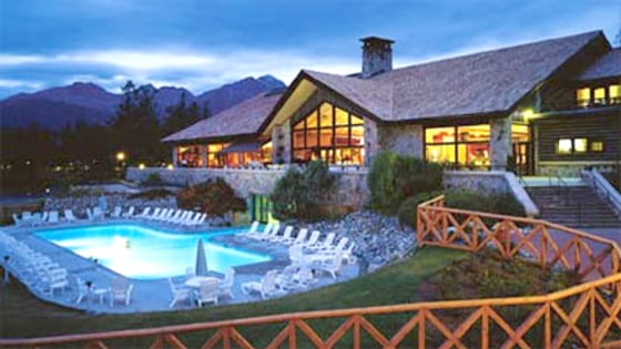 The Fairmont Jasper Park Lodge, nestled in the middle of Canada's vast Jasper National Park