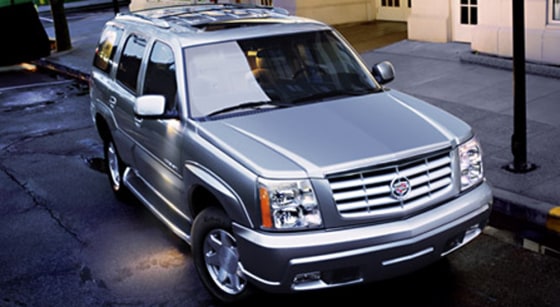 Cadillac sold just over 50,000 Cadillac Escalade SUVs in 2004. The recommended retail price for the satellite TV receiver option is $2,695.