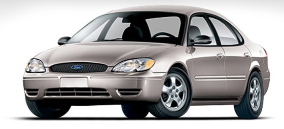 A 2005 Ford Taurus is pictured. The Taurus was once the No. 2 automaker's best-selling car.