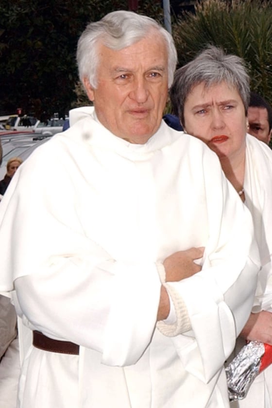 Polish Rev. Konrad Stanislaw Hejmo is seen in Rome on Feb. 26. 