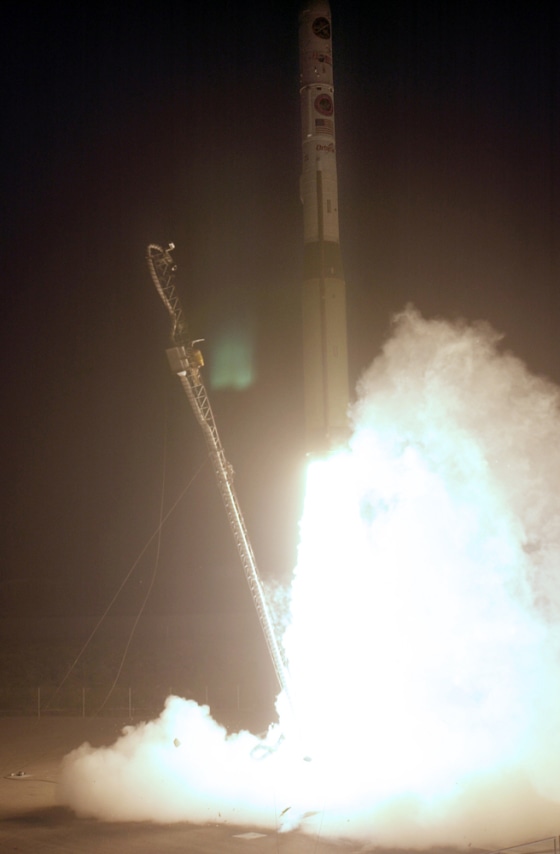 Vandenberg launches micro-satellite