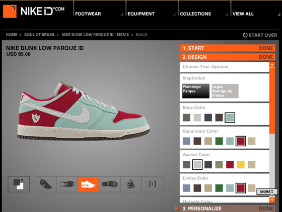 Nike customise your own shoes clearance