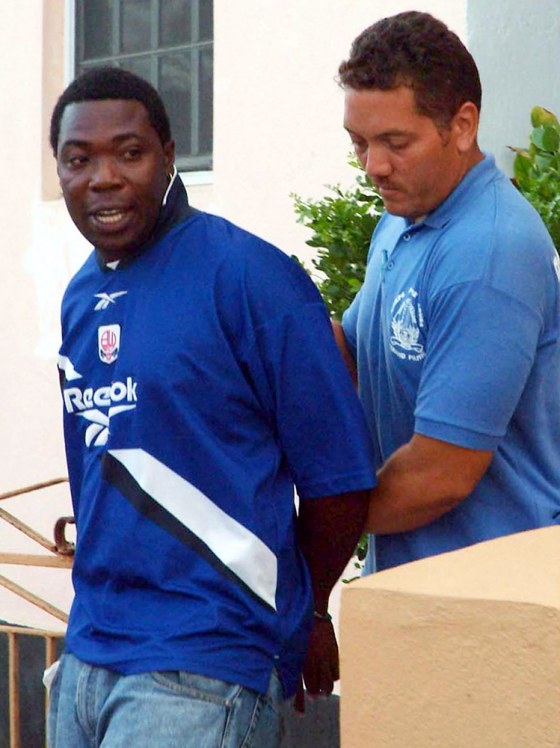 POLICE WITH SUSPECT