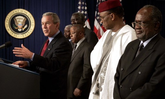 BUSH MOGAE KUFUOR GUEBUZA POHAMBA TANDJA