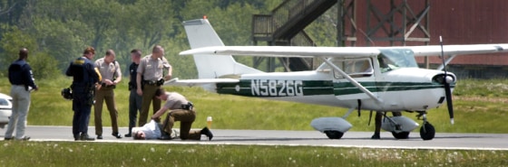 Small airplane forced down after flying in restricted airspace over US Capitol
